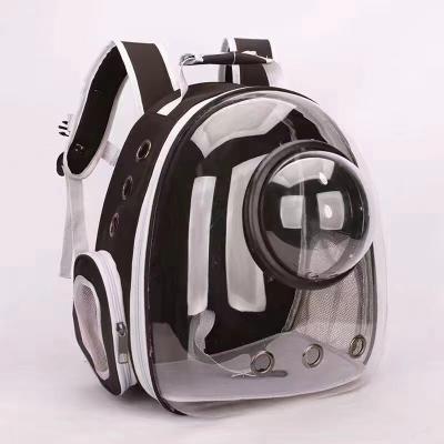 中国 Adjustable Soft Handle Animal Backpack Bags Waterproof Custom Logo Dog Cat Backpack For Pets 販売のため