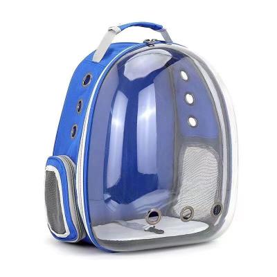 中国 High Quality Transparent Space Capsule Pet Cat Backpack Outdoor Shoulder Large Space Pet Carrier Bag Backpack 販売のため