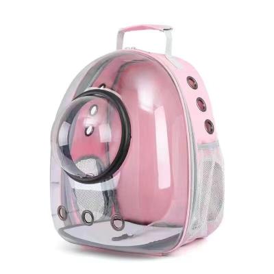 中国 Custom Space Capsule Pet Backpack For Small Animals Popular Oxford Material With Zipper Closure 販売のため