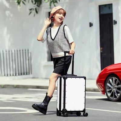 中国 20 24 Polycarbonate Hard Case Suitcases Spinner PC Luggage 販売のため