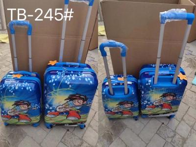 China Special Design Colorful Suitcase Sets Cartoon Children Kids 16 inch 20 inch Luggage for sale