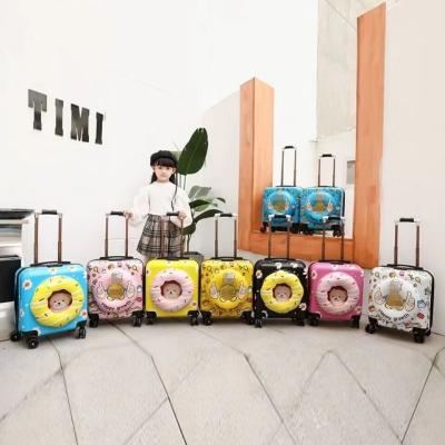 China Factory Direct Price Universal Mute Wheel Printing Luggage For Kids for sale