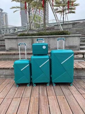 China Stock Best- Selling High Quality PP Material Luggage PP Luggage Set Hard Luggage for sale