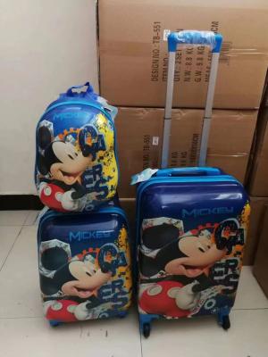 China Children Trolley Suitcase ABS+PC Carry On Luggage Lovely Kids Luggage for sale