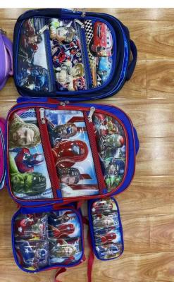 中国 Back To School Supplies Kit Backpack 2024 School Bags Kids School Bags For Boys Cartoon Schoolbag Backpack 販売のため