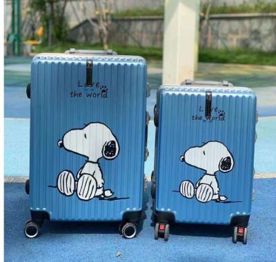 中国 High Quality Small PC Cute Cartoon Trolley Case Unisex Cabin For Travel 販売のため