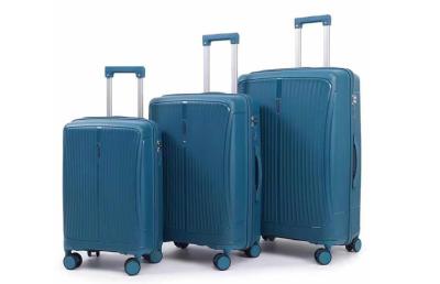 中国 New Style High Quality Fashion Travel Suitcase Luggage Set PP Hard Shell Trolley Spinner Wheels Luggage Bag 販売のため