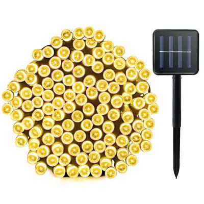 China Christmas Solar Waterproof Decoration Lights Strip Lights Electric String Garland for sale