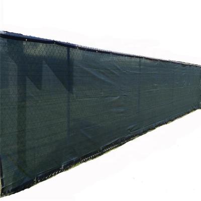 China HDPE OEM Breakwind HDPE Chain Link Fence Screen To USA for sale