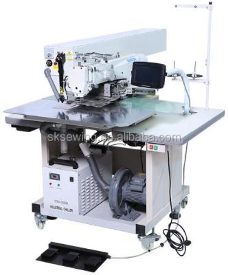 China Automatic Clothing Shoes Handbag Laster Pants...........welting Industrial Pocket Placket Sewing Machine for sale