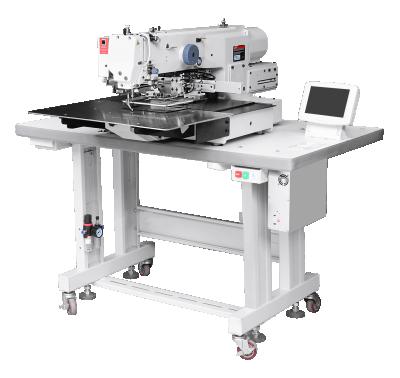 China Automatic Clothing Shoes Handbag Slip Feed Label...........Tying Computer Programmable Pattern Industrial Sewing Machine for sale