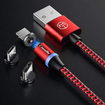 China CaseMe Bestselling Phone Accessories USB Fast Charging Cable for iPhone Android Type-C 3 in 1 OTG Lightning Magnetic Cable for sale