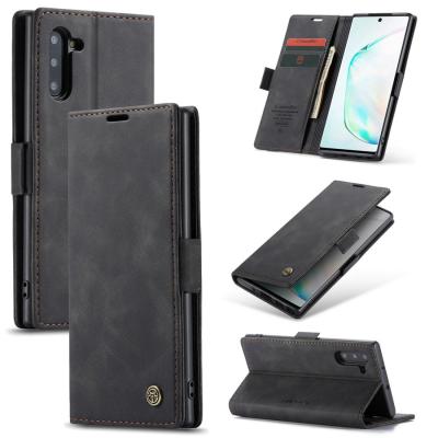 China Wallet Case For Samsung Galaxy Note 10 CaseMe Free Shipping Magnetic Phone Cover For Samsung S10 5G/S9/S8 Plus Retro Leather Case For Samsung Note 9/Note 10 Phone Case for sale