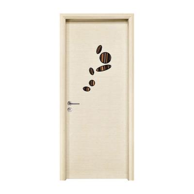 China Modern Single Interior Thick Lacquered Sound Insulation Doors Core Solid Lacquered Solid Flow Door for sale