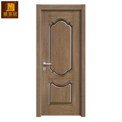 China Sound Insulation Molded Scratch Proof Interior High Quality Paint MDF Wood PVC Free Door for sale