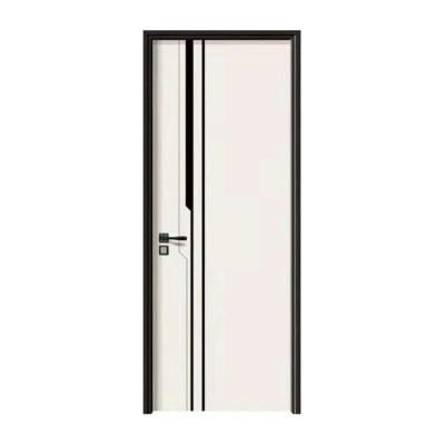 China Wholesale White Black Wooden American Panel Heat Insulation Package Office Interior Doors Interior Door for sale