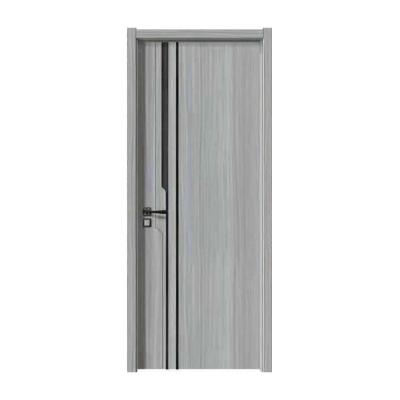 China Heat Insulation Moisture Proof 84 Lumber Modern Doors Solid Wood Interior Laminated Interior Door for sale