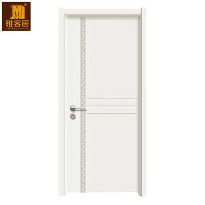 China Sound Insulation Qualified Customized Home Modern Wooden Commercial Door Decorative Standard for sale