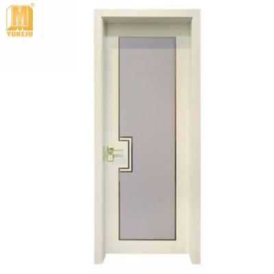 China Sound Insulation Tinting Modern Luxury North Embedded Panel Wood Interior Door for sale