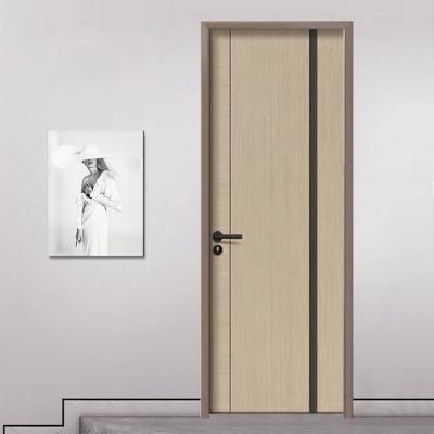 China sound insulation interior door modern wooden door for bedroom high quality interior aluminum doors for sale