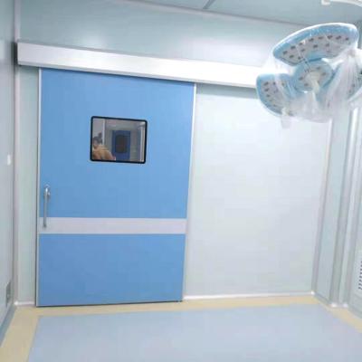 China Industrial Foot Sensor Hospital Operating Room Automatic Sliding Hermetic Airtight Doors for sale