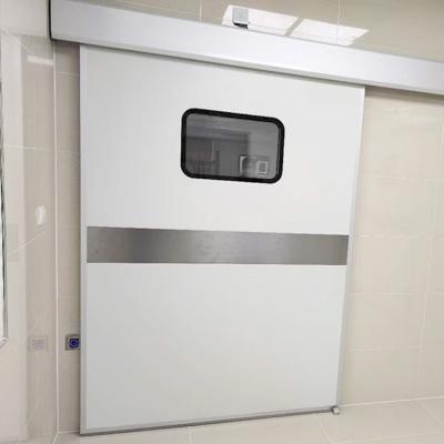 China Operating Room Windproof Galvanized Steel Air Tight Doors Clean Room Hermetic Sliding Door for sale