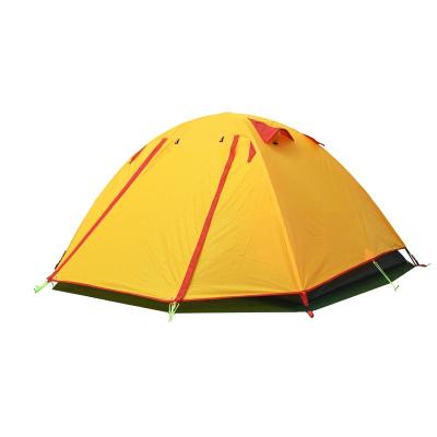 China Diagonal tying type factory direct sales improve waterproof wind resistance, moisture-proof camping tent for hiking, mountaineering for sale