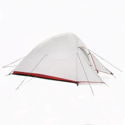 China Durable Super Light Weight Portable Single Folding Camping Tent With Sun Protection for sale