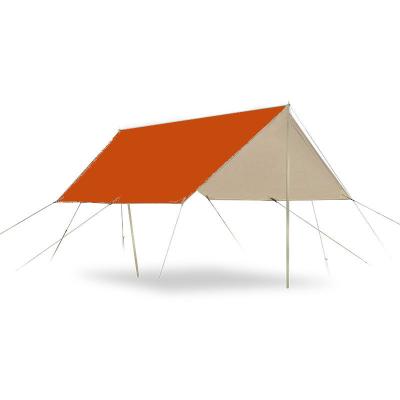 China Ripstop Rainfly Large Shading Area Large Shading Area Ultralight And Waterproof Velarium For Camping for sale