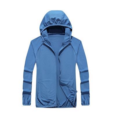 China Summer Top Sunscreen Jacket QUICK DRY Outdoor Coat Elastic Ice Silk Breathable Anti-UV Clothing for sale