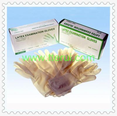 China Latex Examination Gloves TRI181 for sale