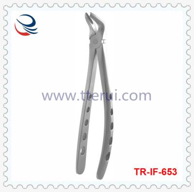 China Fórceps TR-IF-653A do dente para mais baixos pré-molares 4 dente-Adultos do、 5# à venda