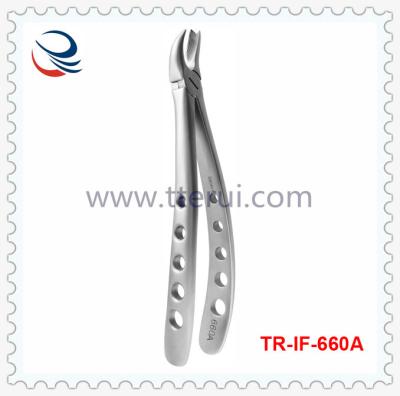 China Fórceps TR-IF-660A do dente para os molares direitos superiores ou a coroa residual à venda