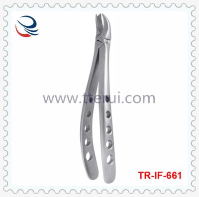 China Fórceps TR-IF-661A do dente para os molares esquerdos superiores ou a coroa residual à venda