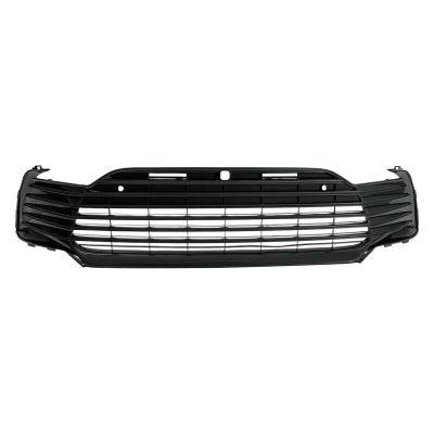 China Plastic Main Grill For 2021 2022 Glossy Toyota Camry LE XLE Front Lower Grille Down Hole Front Black Mesh Bumper Grille W/Radar for sale