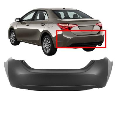 China USA Plastic Version Rear Bumper Rear Cover For 2014 2015 2016 2017 2018 2019 Toyota Corolla OEM:52159-03901 for sale