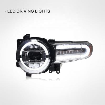 China Lamp Suitable For Toyota Cruiser Headlight Assembly Retrofit LED 2007-2020 FJ Cruiser Daytime Running Light Flame Turn Signal Headlight for sale