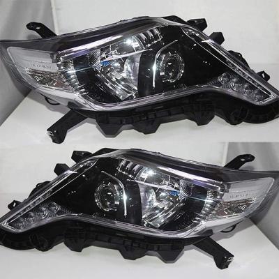 China Safe Driving High Beam LED Headlight 2014 Year For Toyota Land Cruiser FJ150 Black Housing for sale