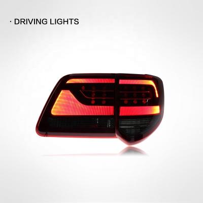 China Upgrade modified ccessory for car tail light for Fortuner tail light for 2012-2015 for Fortuner rear lamp with moving turn signal standard size for sale