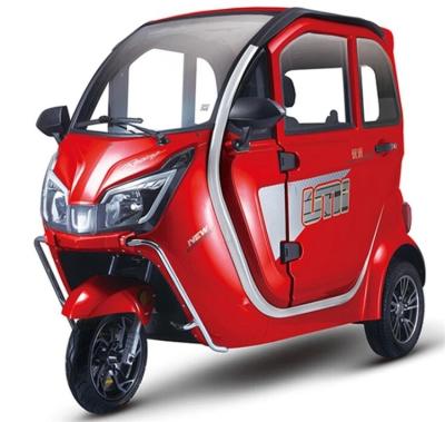 China Passenger Fully Enclosed Three Wheel Tuk Tuk Car For Sale Fully Enclosed Mini Adult Electric Tricycles Passenger Vehicles for sale