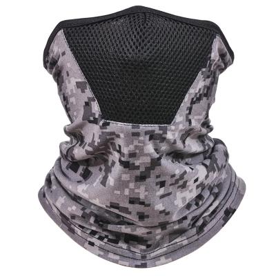 China Solid Quick Dry 3D Camouflage Bandana Polish Neck Cuff Headband Cycling Fishing Balaclava Mask Scarf Multifunctional Outdoor Headwear for sale