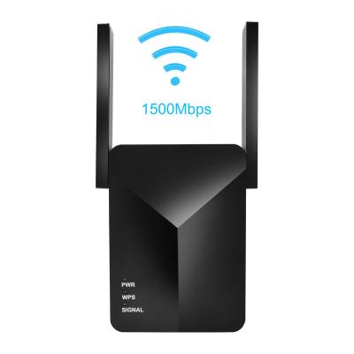 China Indoor Outdoor Signal Amplifier AX1500Mbps Wireless 6 WiFi Signal Extender 1500mbps wifi repeater 2.4 GHz & 5.8GHz 1500Mbps Signal Booster  WiFi Repeater for sale