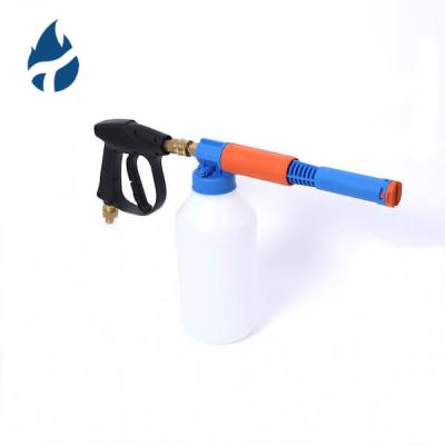 China New Portable 2L Foam Cannon 1/4 Inch Quick Connect Soap Foam Lance Nozzle Car Washing Foamer Gun Snow Sprayer for sale