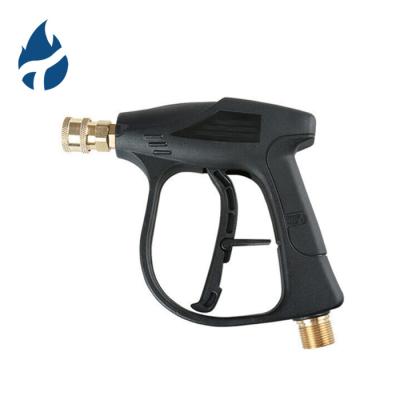 China China-Chic New Goods 4350 PSI Car Wash Stainless Steel High Pressure Brass PVC Car Wash Gun Portable High Pressure Water Gun for sale