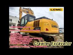 LiuGong CLG922E Crawler Excavator Second Hand Hydraulic 1 CBM With Cummins Engine