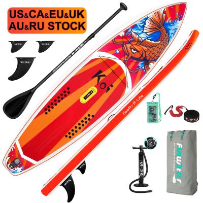 China BSCI certificate OEM certificate koi sip paddle board paddle board unisex SUP boards inflatable surfing water sports surf SUP for sale