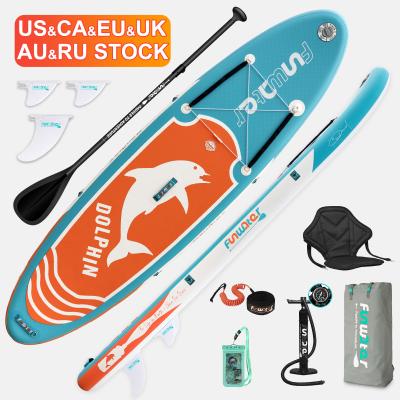 China Customized unisex SUP inflatable surfboard SUP paddles stand up paddle board surf inflatable surfboard surf board factory watersport for sale