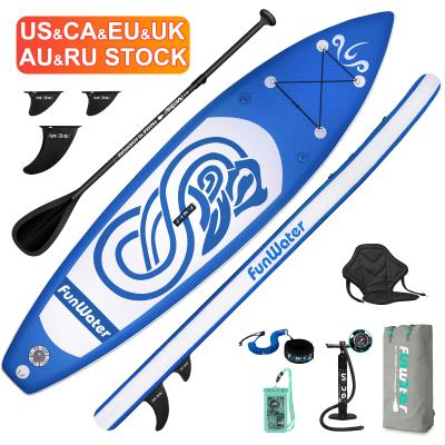 China FUNWATER High Quality Drop Shipping Unisex Sip Paddle Board Stand Up Paddle Inflatable Sip Board Paddle for sale