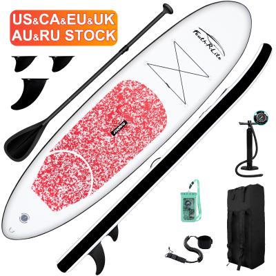 China FUNWATER Dropshipping unisex OEM cheap price 10' inflatable stand up paddle board sip board surfboard isup paddel board for sale