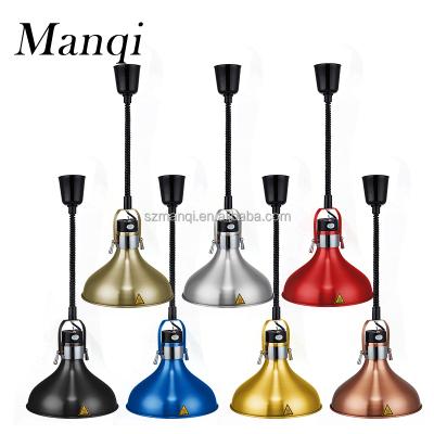 China Buffet/Party/Restaurant Stainless Steel Telescopic Cover Food Ceiling Lamp Food Warmer Warmer Lamp For Buffet for sale